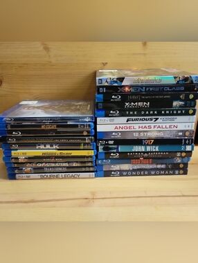 24 blu ray dvds bundle